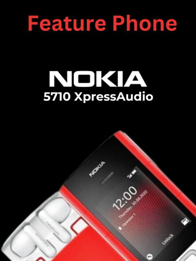 Nokia 5710 | Phone with inbuilt earbuds