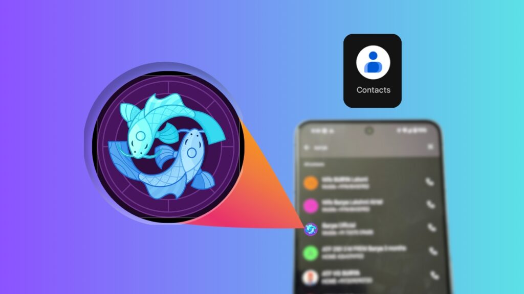 Google contact app